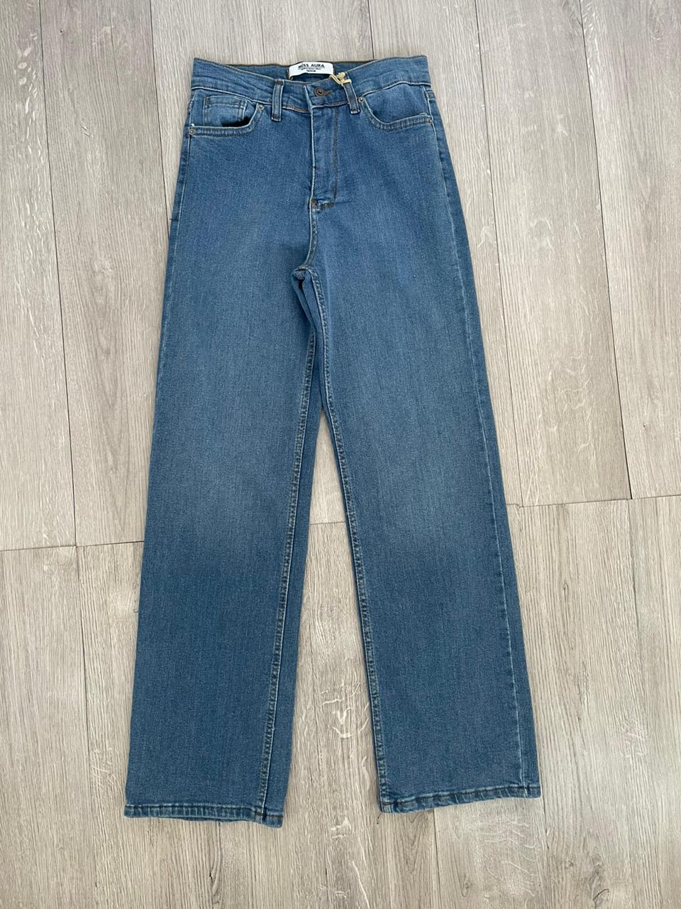 Wide Leg Jeans – Light Blue – SewPretty